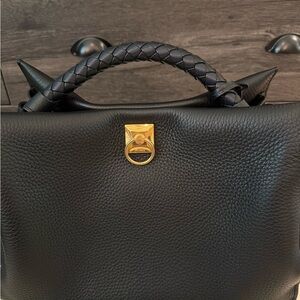 Mulberry - Large Iris - Black with gold hardware